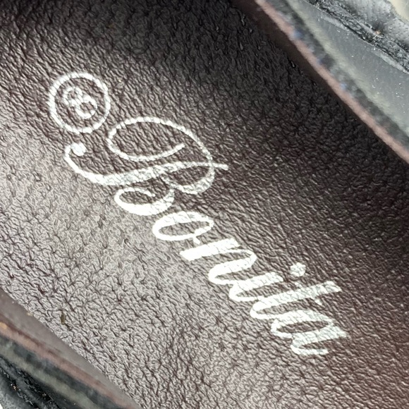 Bonita Flower Embellished Mary Jane Chunky Comfort Platform 7-7.5 Lagenlook - Picture 11 of 14